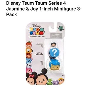 Disney Tsum Tsum Series 4 Jasmine & Joy Minifigure Set